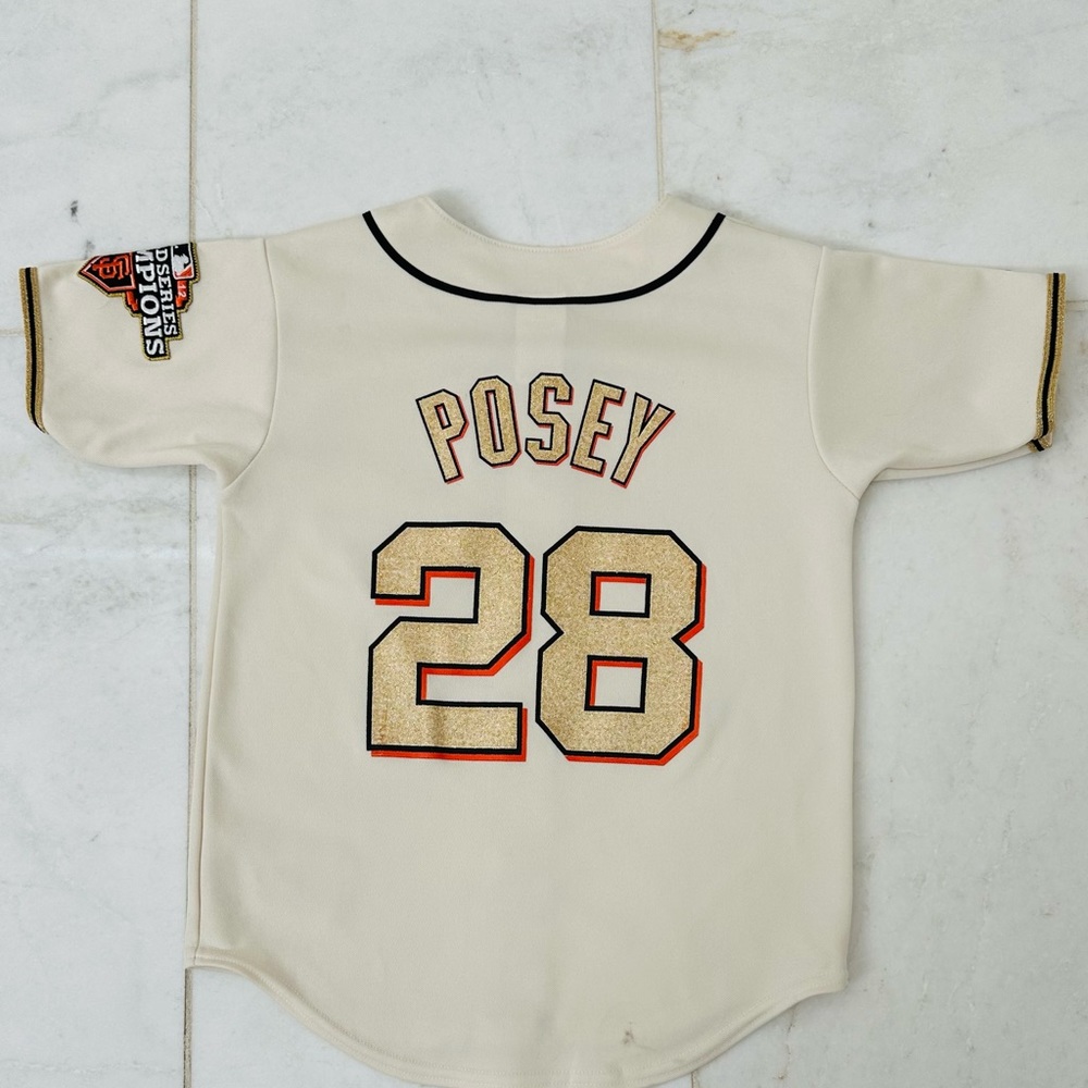 RARE San Francisco Giants, 2012 World Series, Buster Posey Jersey